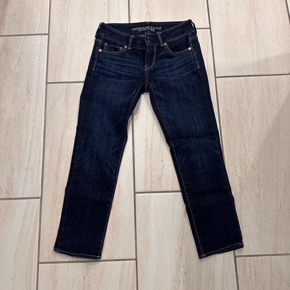 American Eagle Stretch Artist Crop Jean